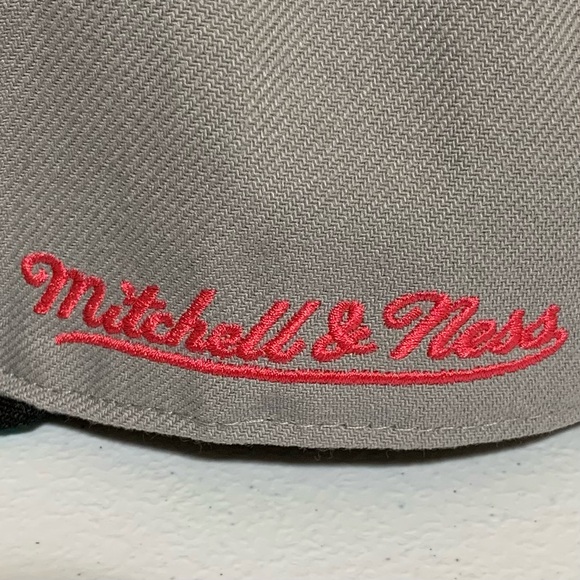 Mitchell & Ness San Antonio Spurs HWC Fitted Hat/Cap-Size 7 5/8 NWT - Picture 9 of 13